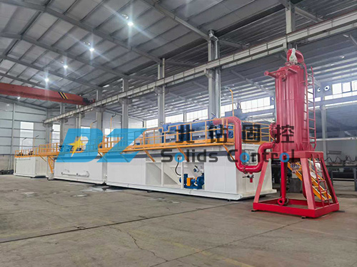 北鉆固控XJ550修井機(jī)固控系統(tǒng)調(diào)試驗(yàn)收完成，準(zhǔn)備銷(xiāo)往海外